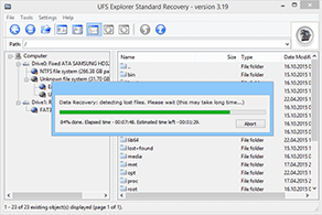 UFS Explorer Standard Recovery