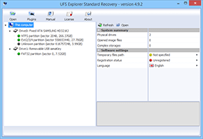 UFS Explorer Standard Recovery